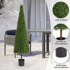 6FT Artificial Conical Topiary Trees