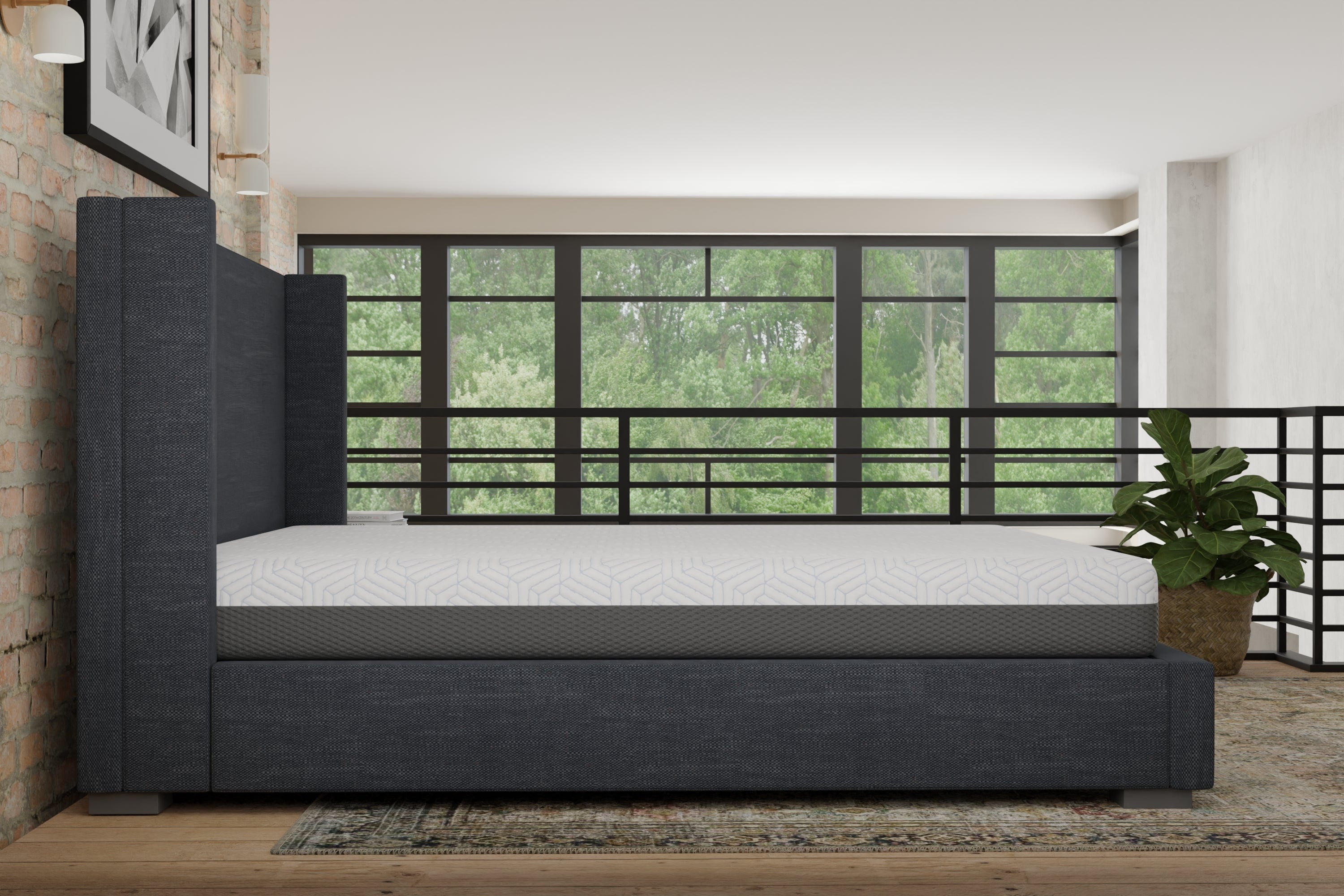 Pur Chill 10" King Medium Firm Mattress With Phase Change Cooling Fabric