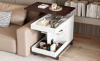 U-Can Adjustable End Table with Wheels