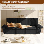 94.5" King Size Pull Out Sofa Bed - 3-in-1 Convertible Sleeper Sofa