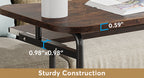32 Inches Portable Desk with Power Outlets