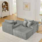 Two-Seater Lazy Sofa Lounge Chair