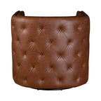 Tufted Barrel Swivel Chair