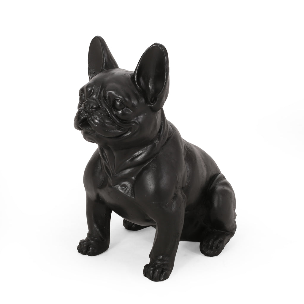 Outdoor French Bulldog Garden Statue