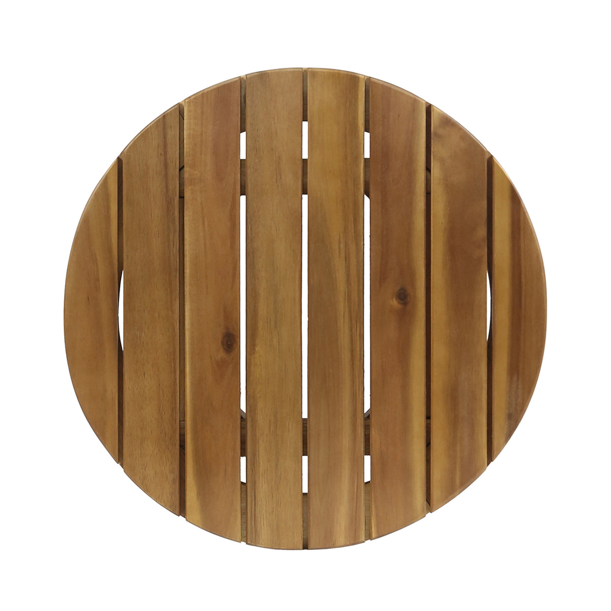 Porto Outdoor Club Chair and Acacia Side Table, Teak+Beige