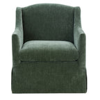 Luisa Skirted Swivel Accent Chair - Ivy