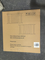 2 Pack 29.5-44.1" Wide Baby Gate for Stairs