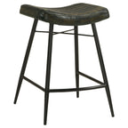 Ridgeway Leather Counter Stools Set of Two