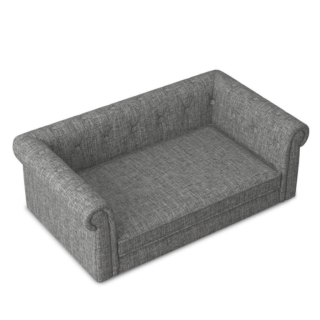 Elegant Rectangular Pet Bed for Small and Medium Dogs