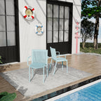 Summer 4-Piece Modern Stackable Armchair Set