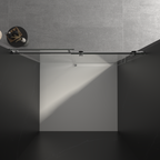 Frameless Sliding Shower Door with Tempered Glass Enclosure