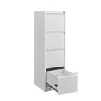 4 Drawer Vertical File Cabinet with Lock