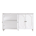Vintage Distressed Sideboard Buffet Cabinet