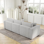 106.3" Soft Modular 3-Person Sofa