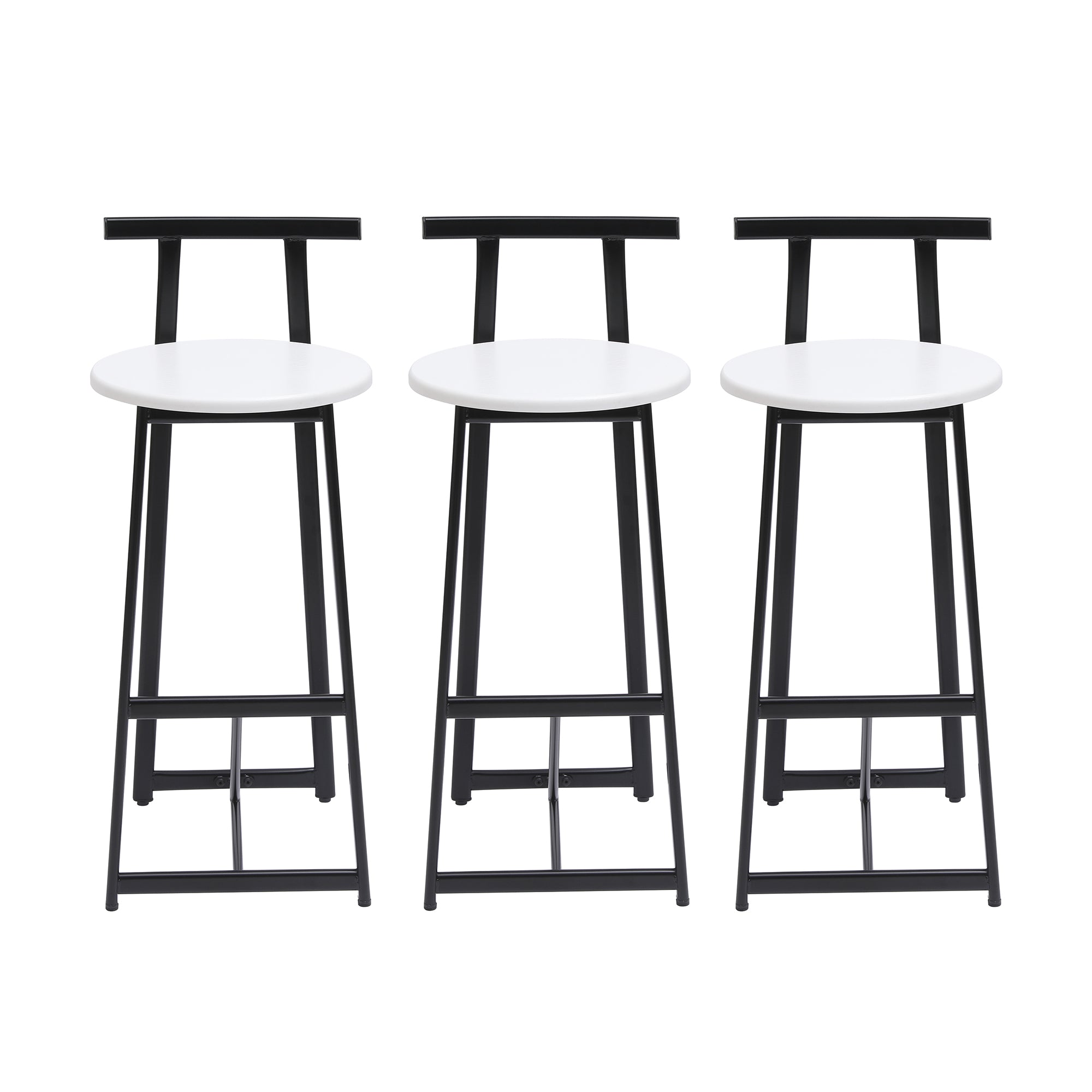 Bar Stools Kitchen Island Bar Chairs Set of 3