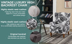Vintage Luxury Coffee Table & Armchair Set