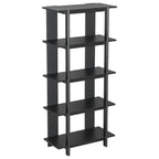 4-Tier Wooden Open Bookcase