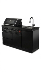 Deluxe Stainless Steel Propane Gas Outdoor Kitchen Grill