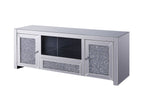 Noralie Mirrored & Faux Diamonds TV Stand