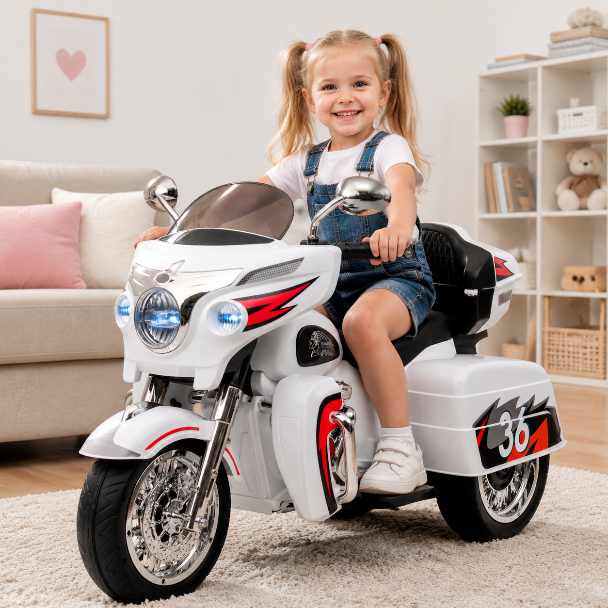 12V Kids Ride On Motorcycle