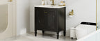 30" Bathroom Vanity with Sink and Two Doors