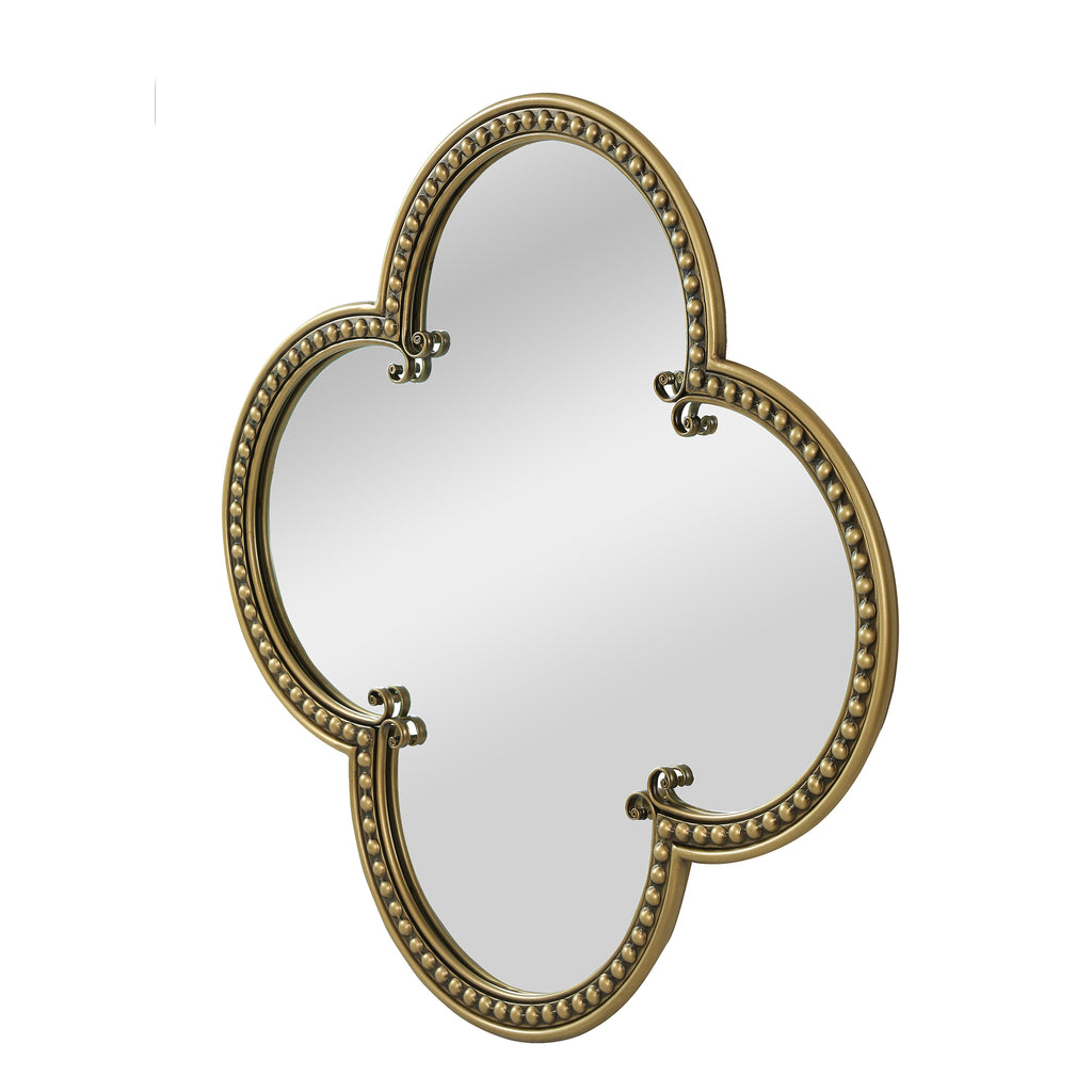 Quatrefoil Mirror - 31.5" Ornate Irregular Accent Mirrors