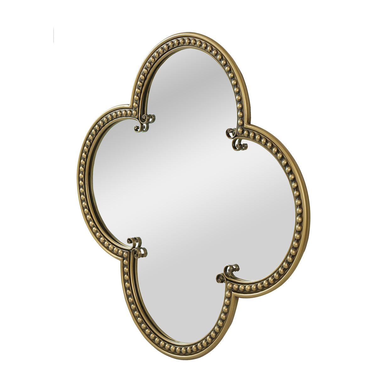 Quatrefoil Mirror - 31.5" Ornate Irregular Accent Mirrors