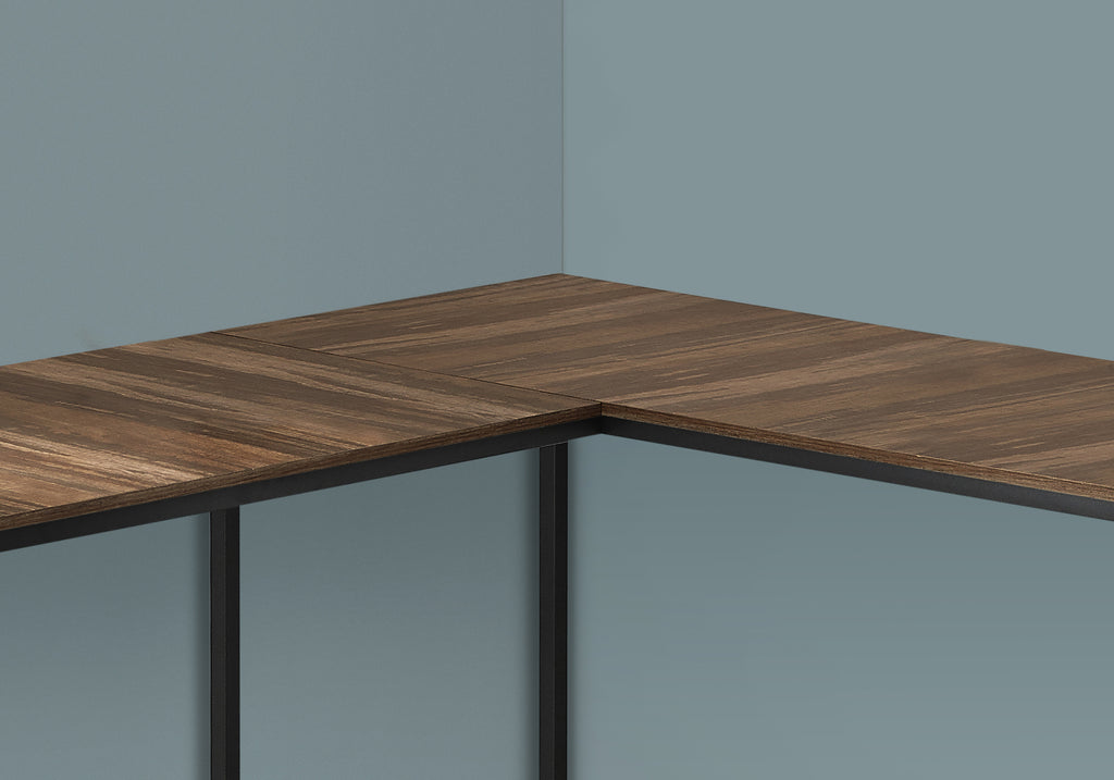 L-Shaped Computer Desk, Home Office, Corner, 58"L