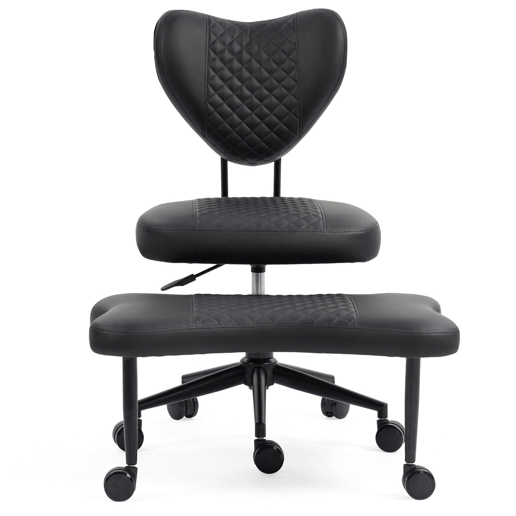 Upgraded Ergonomic Cross Legged Swivel Chair