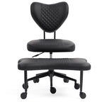 Upgraded Ergonomic Cross Legged Swivel Chair