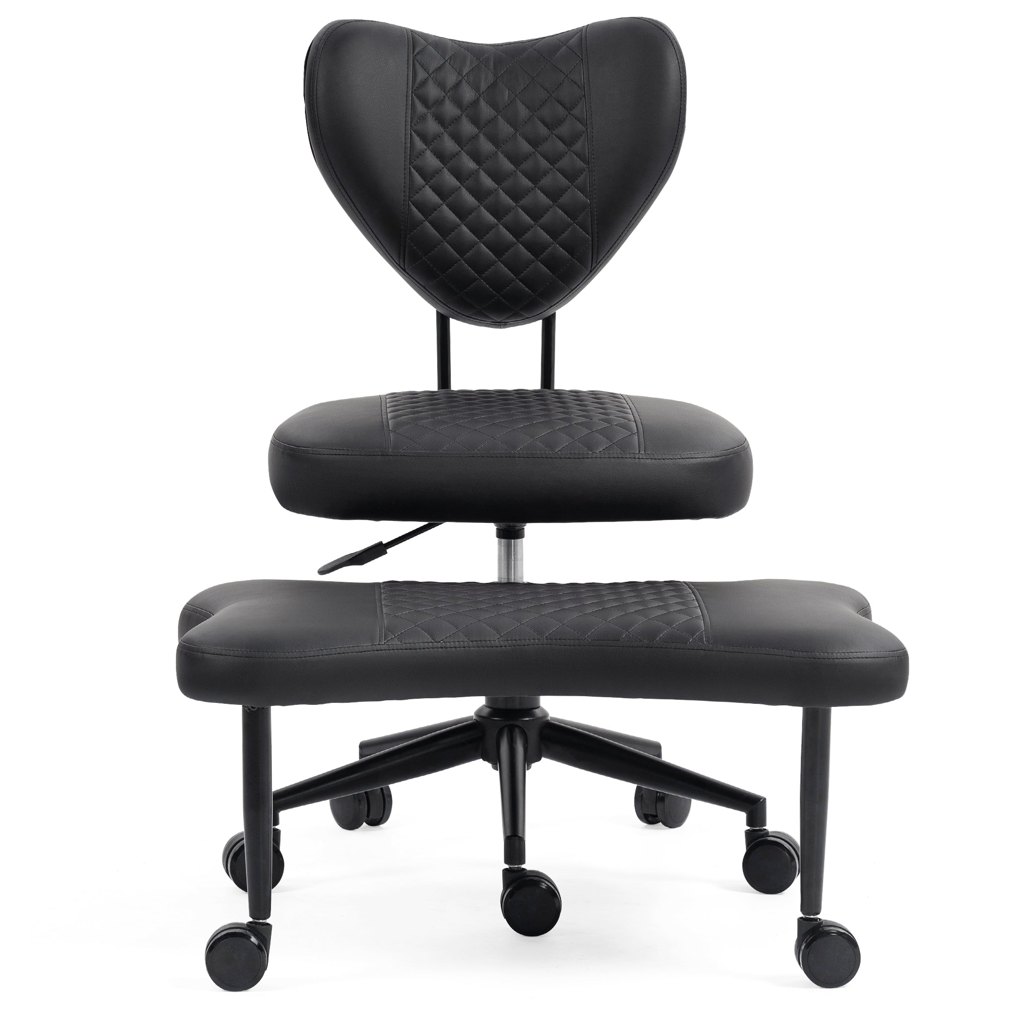 Upgraded Ergonomic Cross Legged Swivel Chair