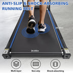 Walking Pad Treadmill with Handle Bar and Adjustable Incline