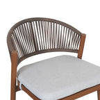 Outdoor 30.25" Seat Height Aluminum Frame Barstools