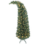5 ft Prelit Bent Top Christmas Tree