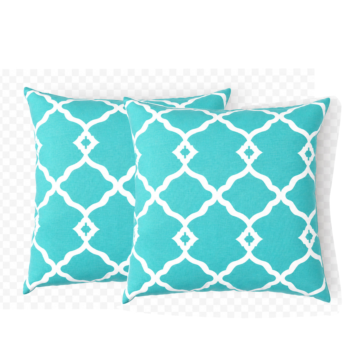 6 Pack Outdoor Pillow Covers (18x18 Inch)