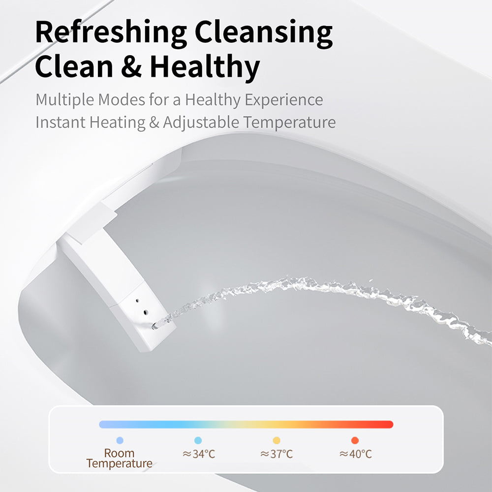 Smart Toilet Bidet with Auto Open Close