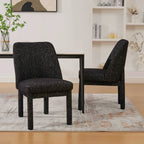 21.46" Wide Modern Minimalist Dining Chair Set of Two