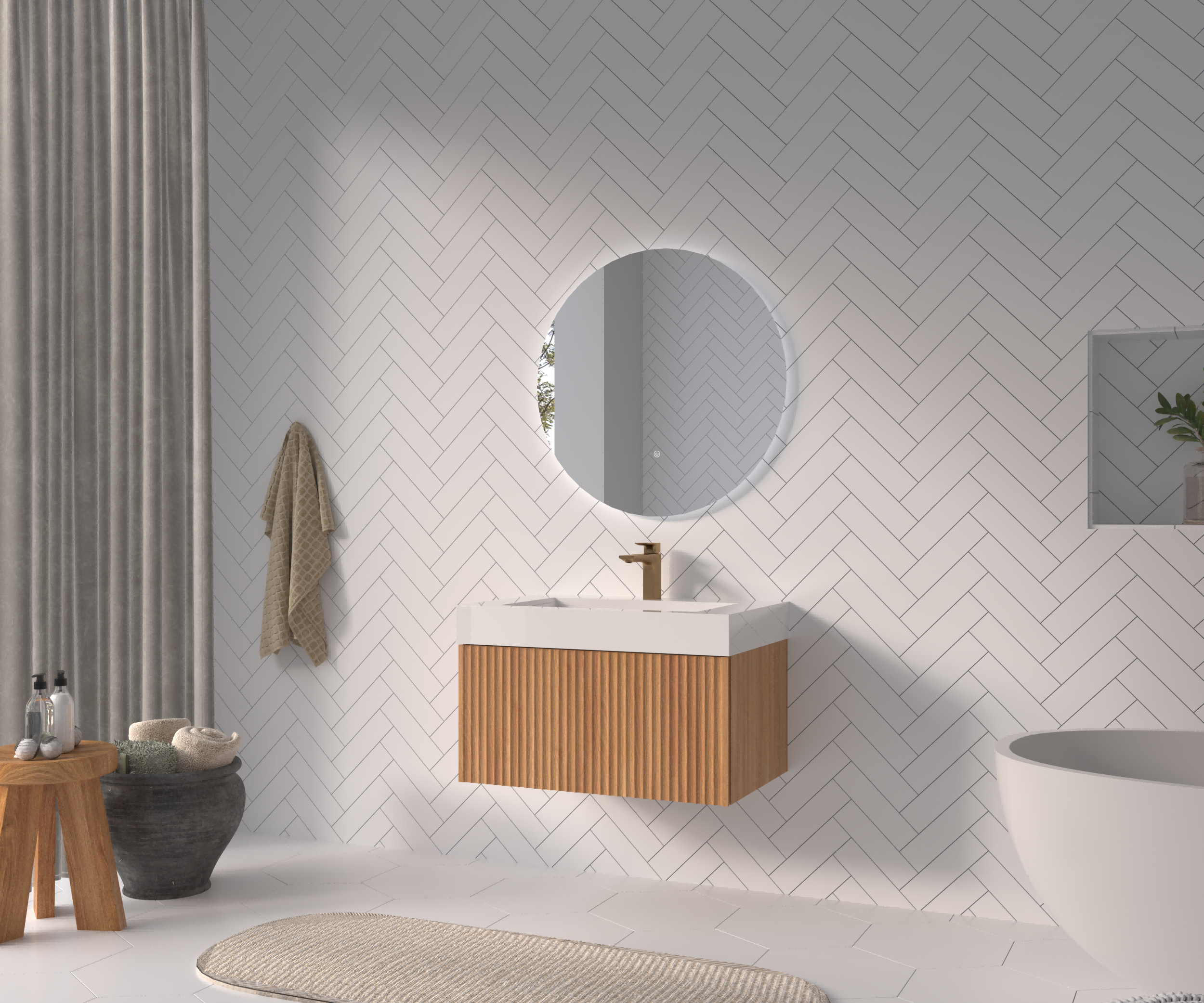 30" Bathroom Vanity with Sink