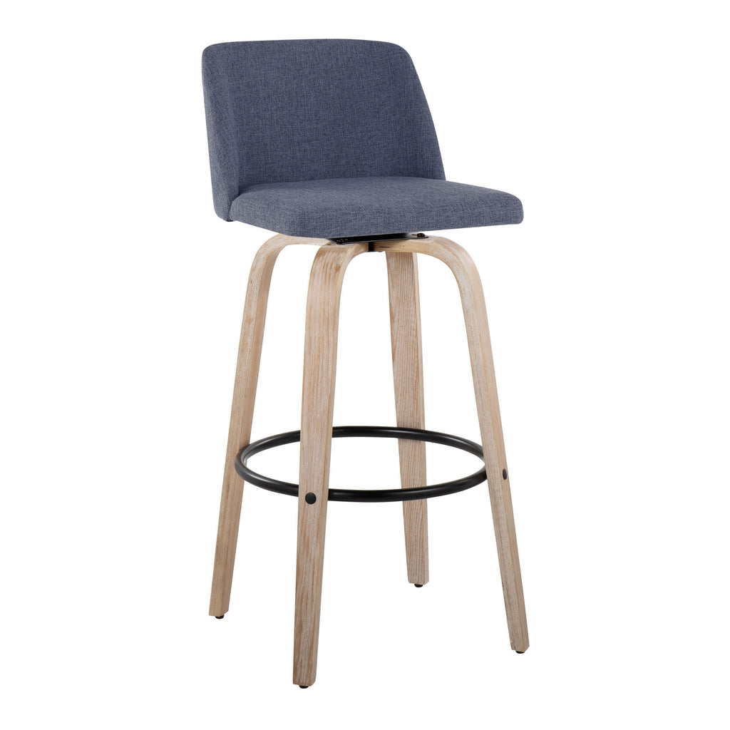 Contemporary Fixed-Height Barstool