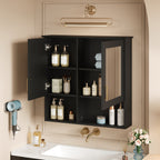 2-in-1 Bathroom Mirror Cabinet