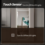 65" x 21" LED Full Length Wall Mirror