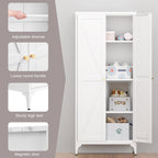 Metal Adjustable 2 Doors Storage Cabinet