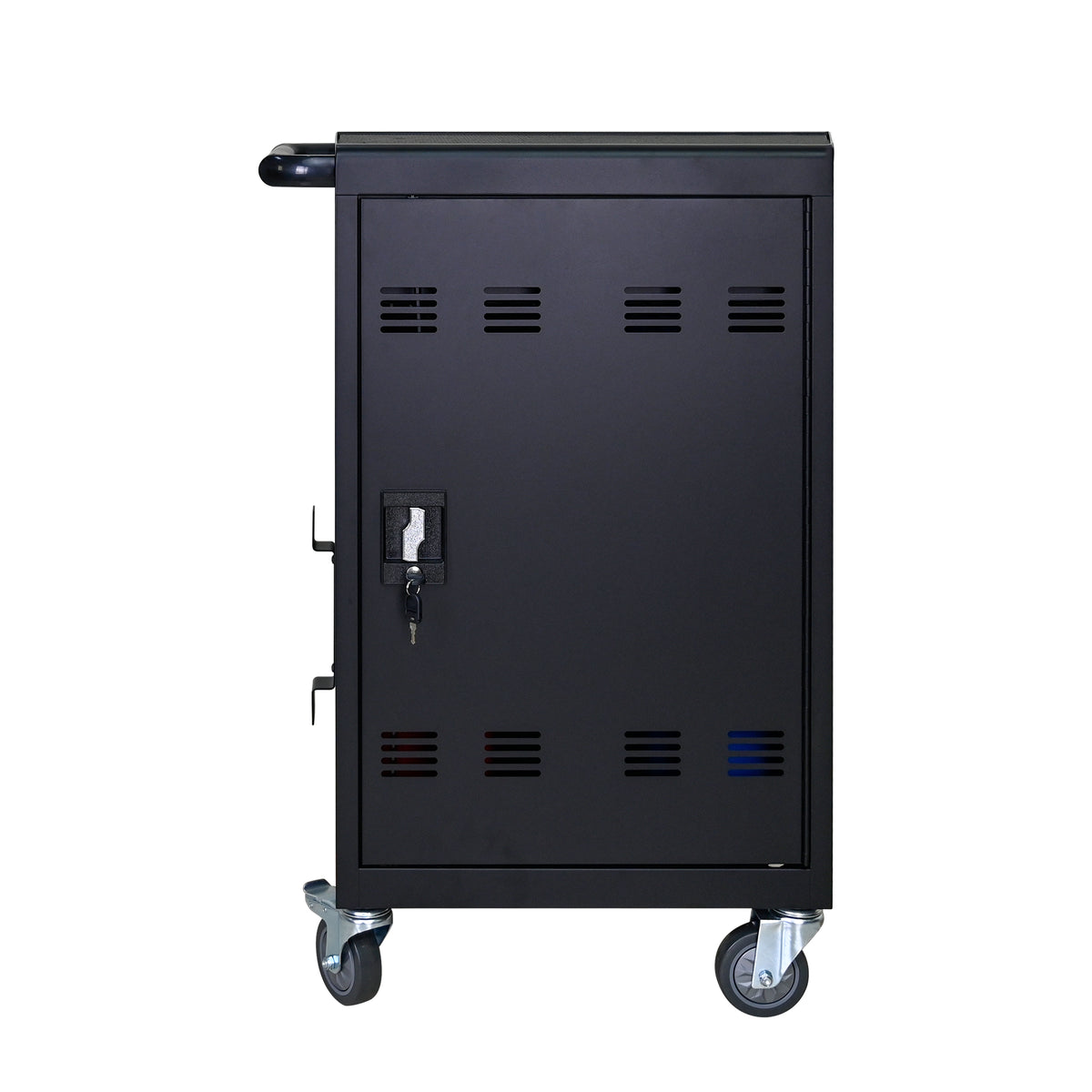 Tablet Laptop Device Basket for Mobile Charging Trolley - Black