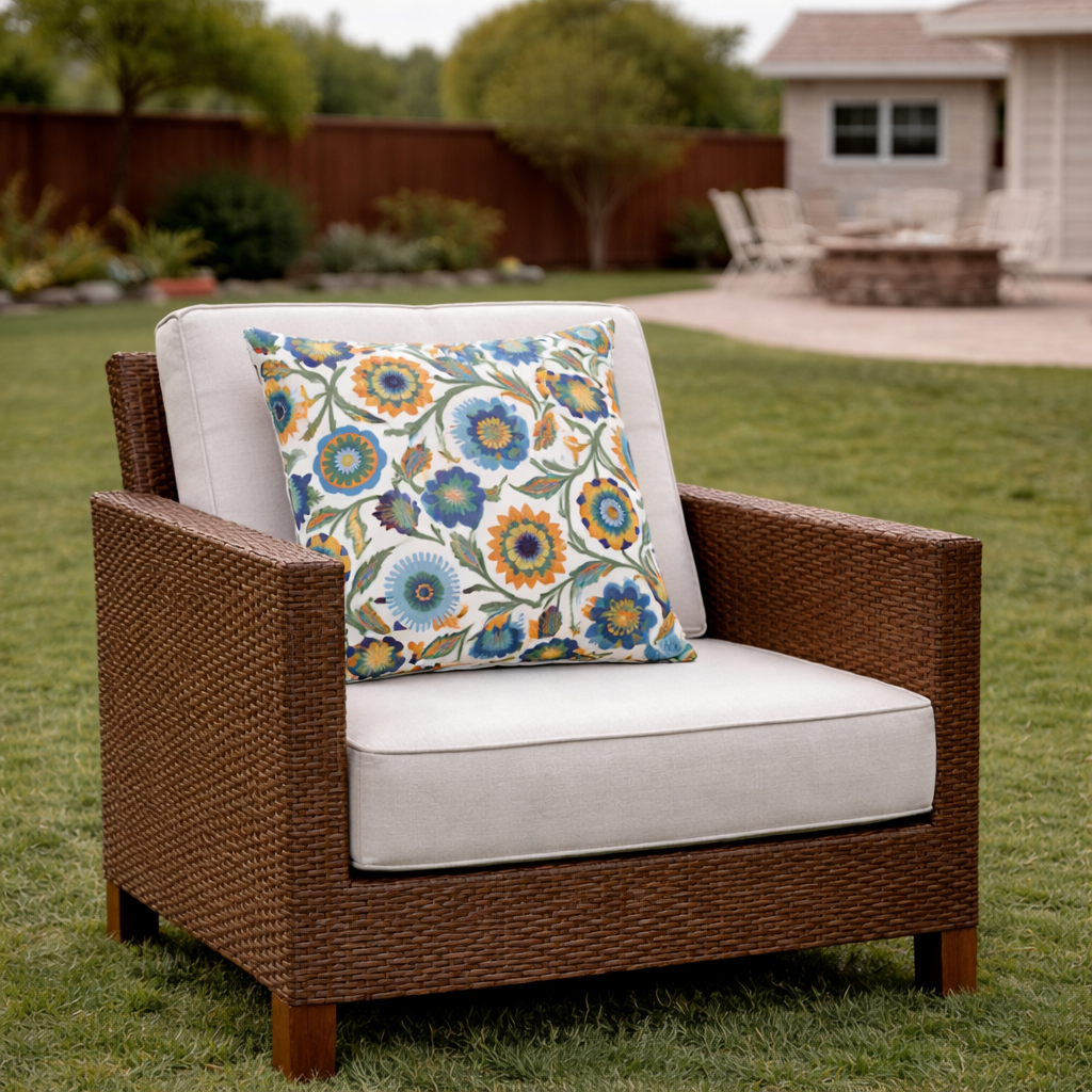 4 Pack Outdoor Pillow Covers - Decorative Cushion Covers
