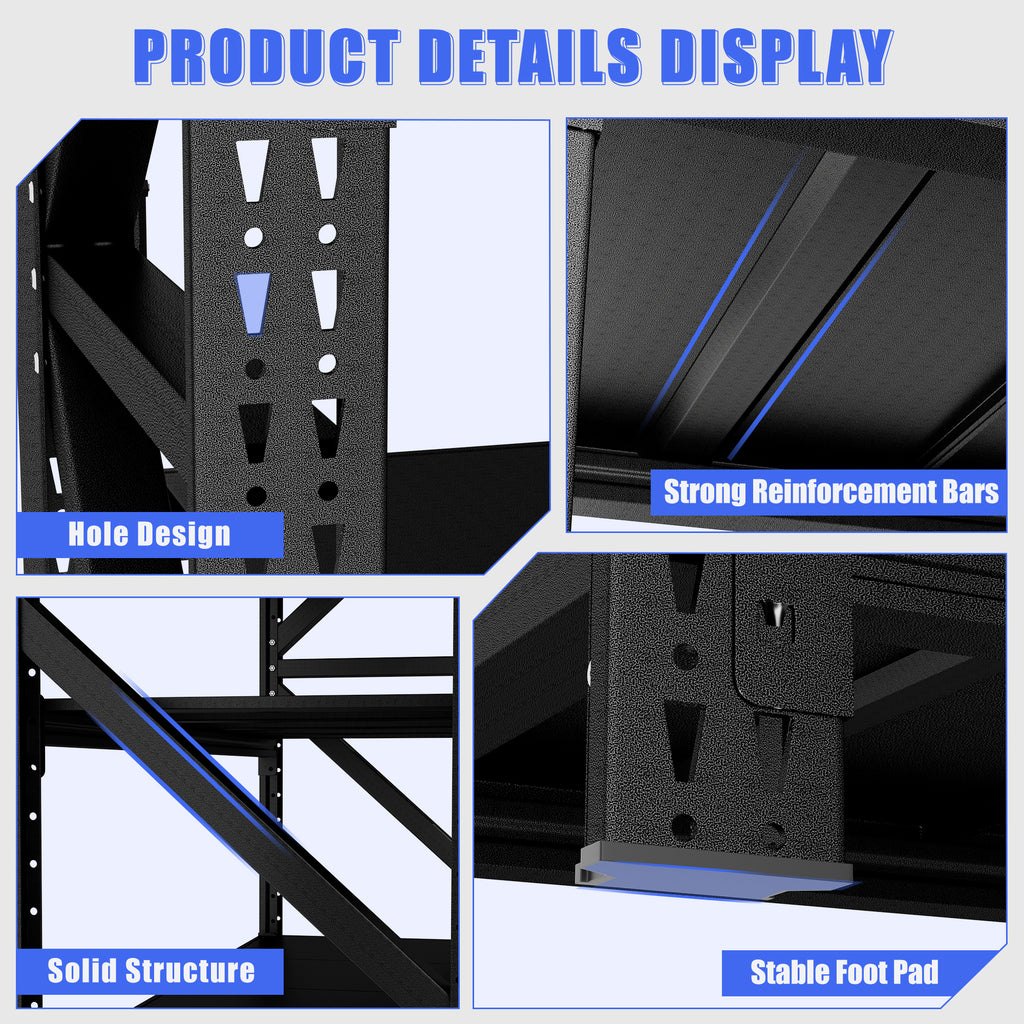 5000 lbs Heavy Duty Garage Shelving Unit