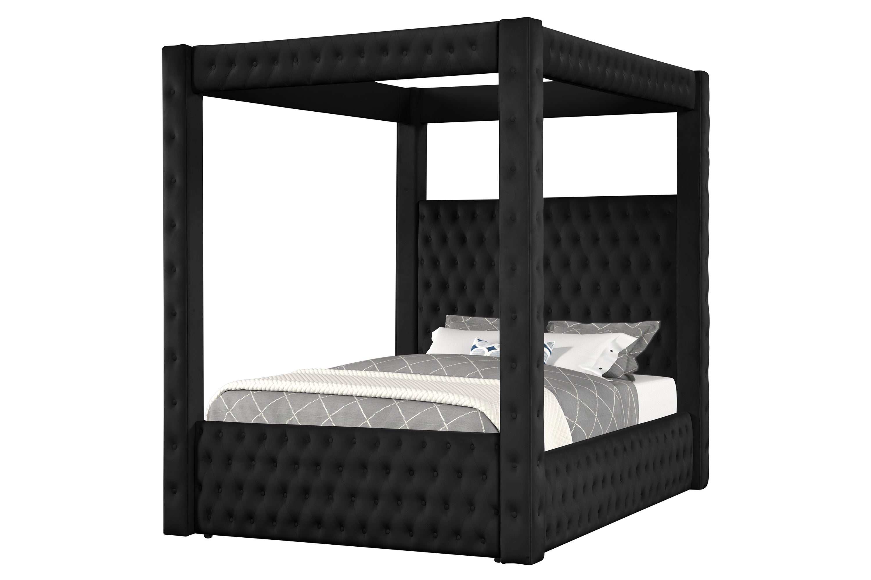 Majestic Canopy Four-poster King Bed