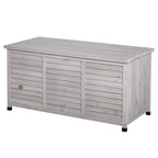 Outsunny 75 Gallon Wooden Deck Box