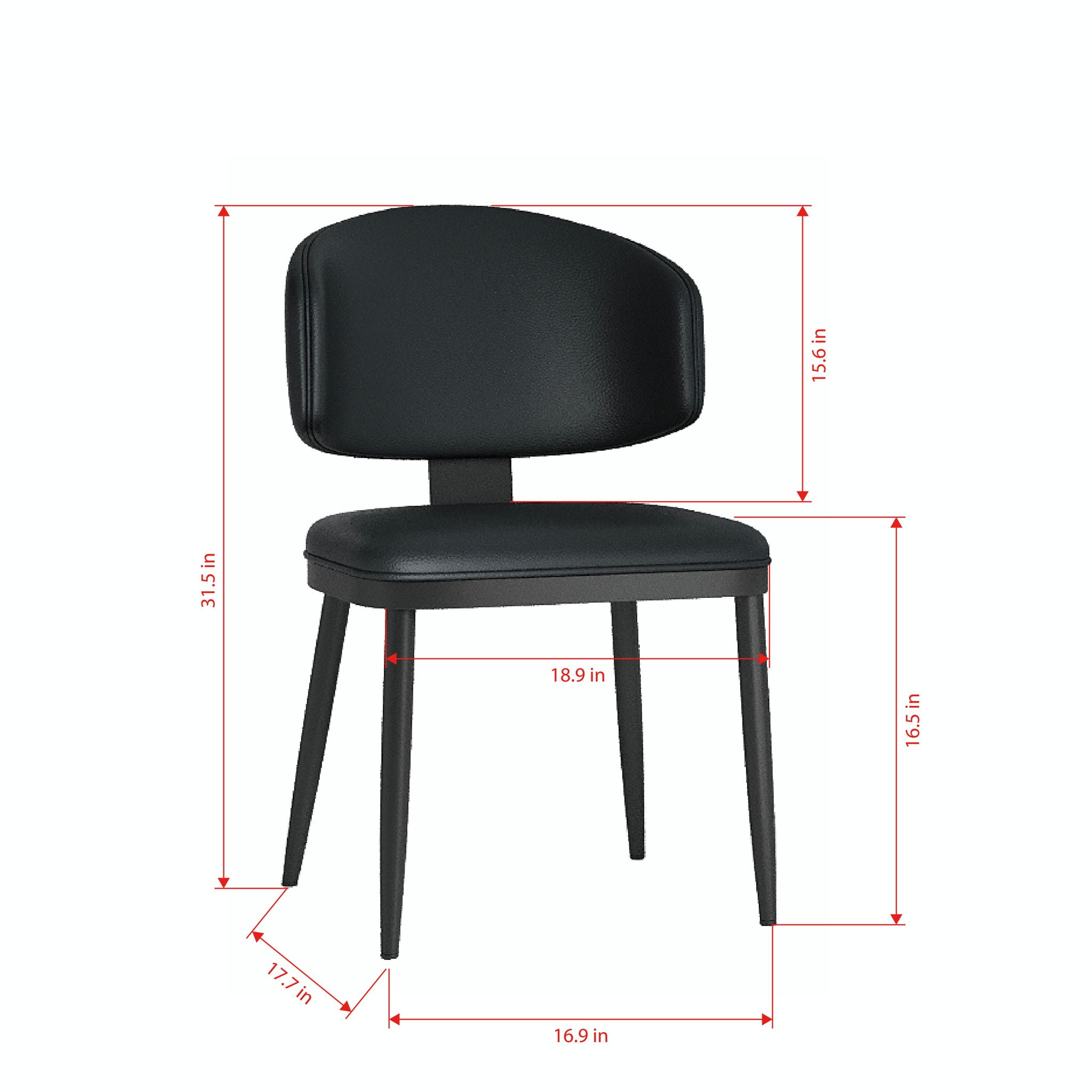 Modern Rectangular Dining Table For 6 With Chairs