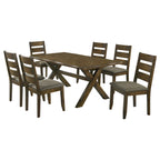 Gawain Rustic Modern Dining Set