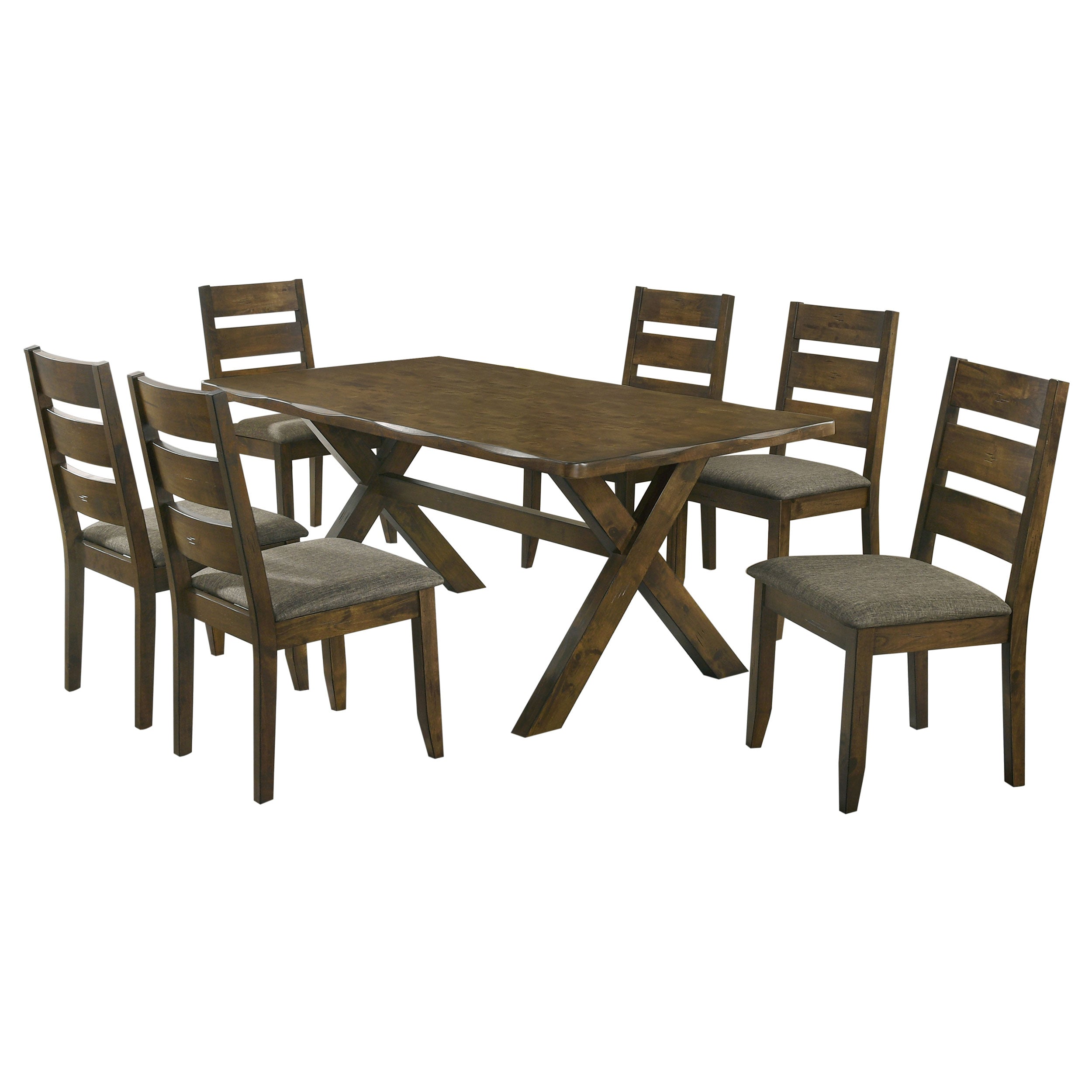 Gawain Rustic Modern Dining Set